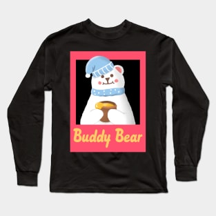 Yeah Buddy Polar Bear Long Sleeve T-Shirt